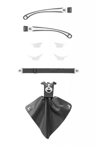 Kit accesorii pentru ochelari de soare MOKKI Click&Change - negru
