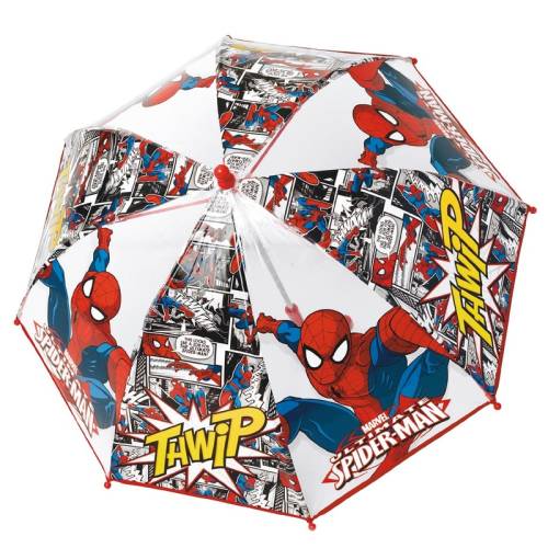 Umbrela manuala tip cupola Spiderman