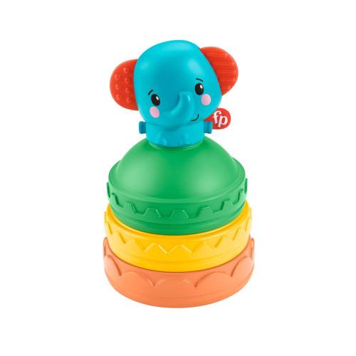 Jucarie de sortare Fisher Price Stacking Elephant