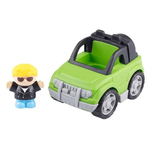 Masinuta off road cu figurina PlayGo