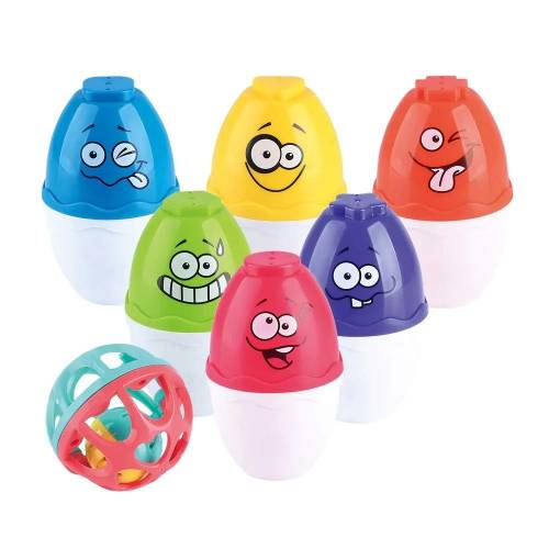 Set de joaca cu popice si minge pentru copii PlayGo
