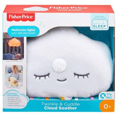 Lampa de veghe norisor pufos Fisher Price Twinkle and Cuddle Soother