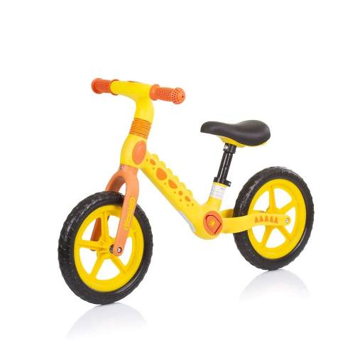 Bicicleta fara pedale Chipolino Balance Dino 2023 Yellow Orange