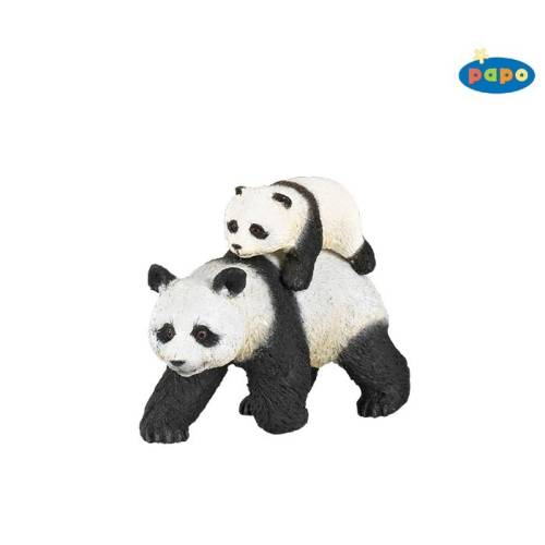 Figurina Papo Panda si pui panda