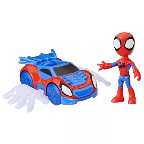 Figurina cu vehicul Spidey and his Amazing Friends