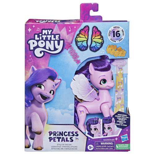 My little pony set figurina style of the day princess petals 14cm