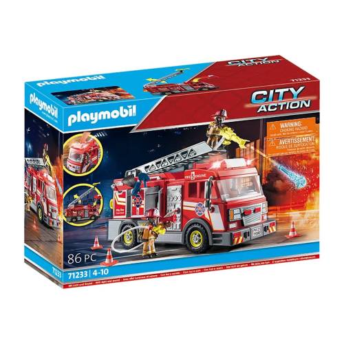 Playmobil - Camion De Pompieri Us