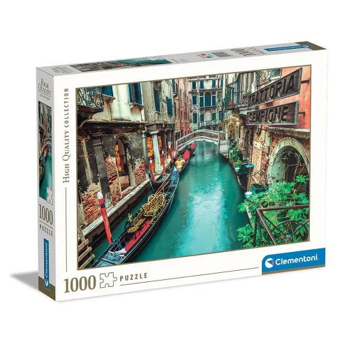 Puzzle 1000 piese Clementoni High Quality Collection Canalul din Venetia 39458
