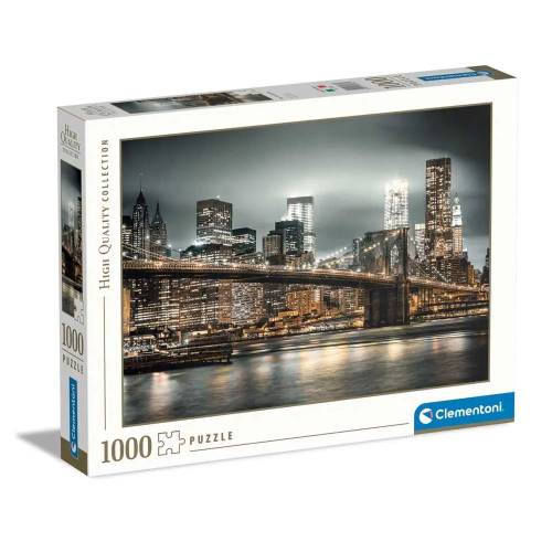 Puzzle 1000 piese Clementoni High Quality Collection New York Skyline 39366