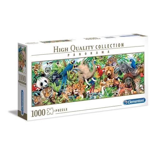 Puzzle 1000 piese Clementoni Panorama Wildlife