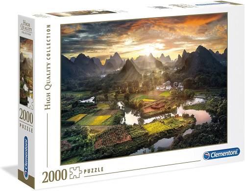 Puzzle 2000 piese Clementoni High Quality Collection View of China 32564
