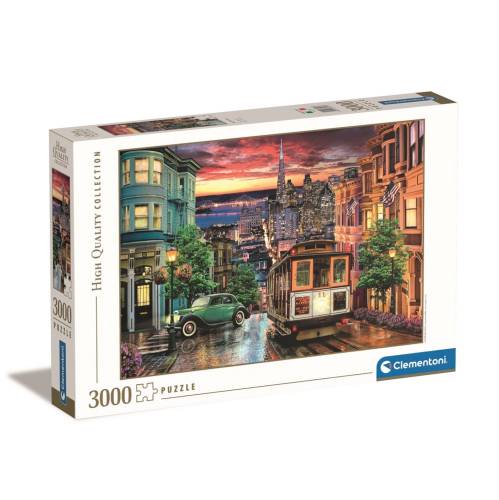 Puzzle 3000 piese Clementoni High Quality Collection San Francisco