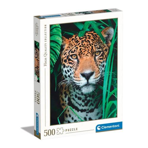 Puzzle 500 piese Clementoni Jaguar in the Jungle