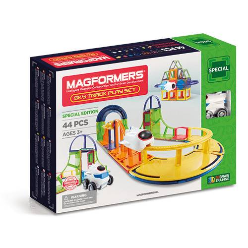Set magnetic de construit- Magformers - Sky track play set