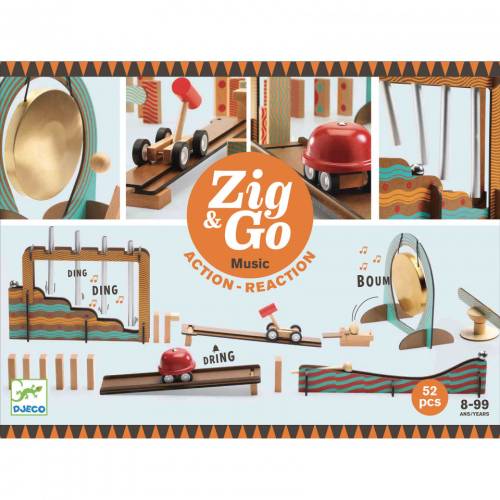 Zig and Go Djeco - set de constructie trasee - Muzica