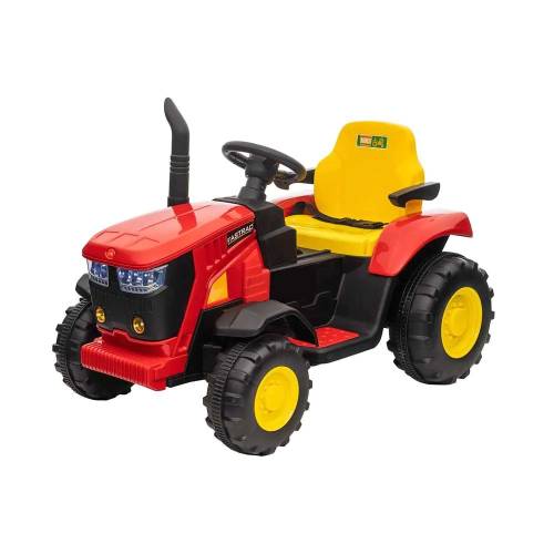 Tractor cu acumulatori rosu 12V 8390080-2BR