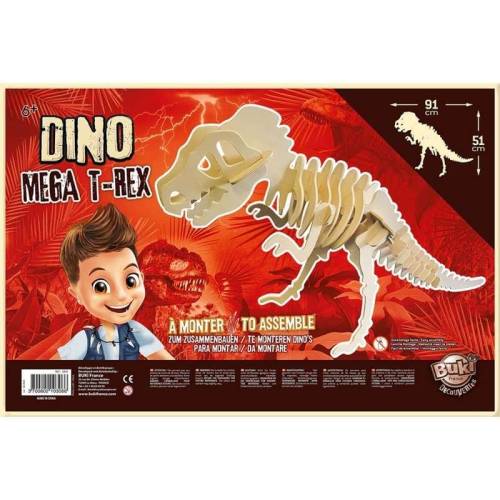 Dinozaur de asamblat Buki T-Rex Gigant