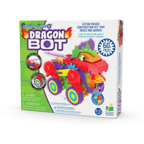 Joc de constructie Dragon The Learning Journey Dragon Bot