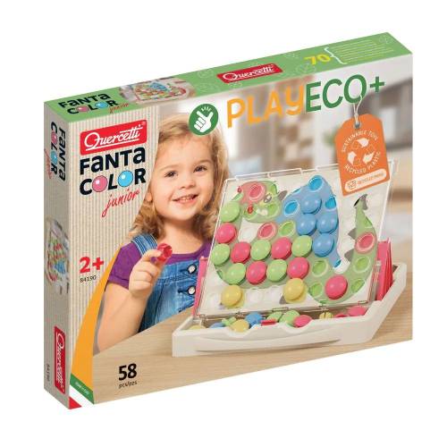Set Quercetti Fantacolor Junior Play Eco 58 piese 84190