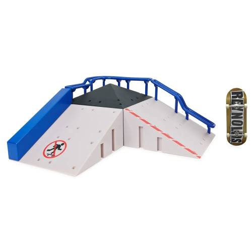 Set de joaca cu rampa si mini skateboard Tech Deck XConnect diverse modele