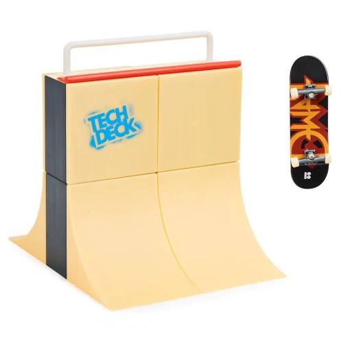 Set de joaca cu rampa si mini skateboard Tech Deck Xconnect Vertical