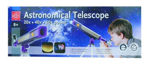 Telescop astronomic cu trepied Edu Toys 30 mm