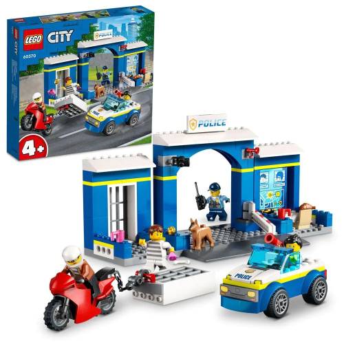 Lego City Urmarire la sectia de politie 60370