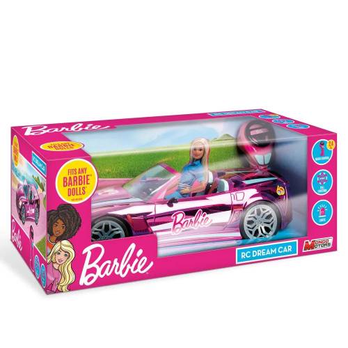 Masinuta cu telecomanda Mondo Barbie Dream Car