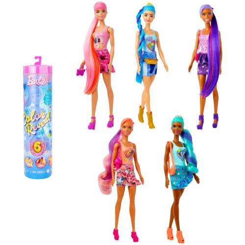 Papusa Barbie Color Reveal Totally Denim